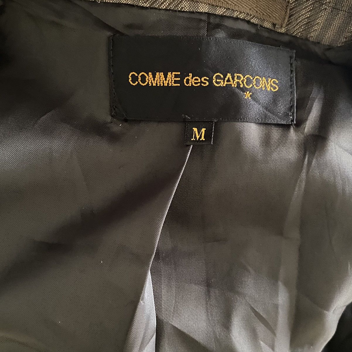 Comme des Garcons Vintage Fall00 Double Layer Blazer With Bondage Stud Strap Size M / US 6-8 / IT 42-44 - 6 Thumbnail