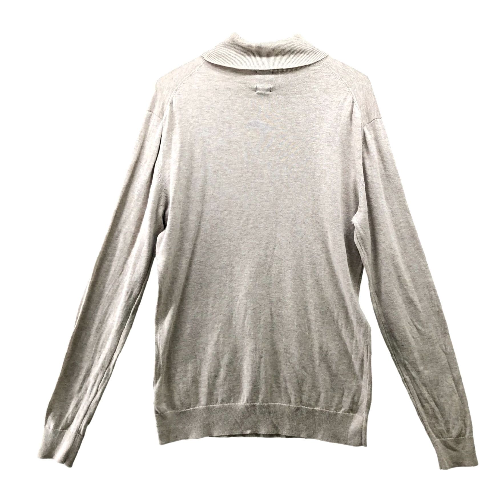 H&M H&M Mens Sweater Pullover Turtleneck Long Sleeve Lightweight Cotton Knit M Beige Casual Fall Winter Size US M / EU 48-50 / 2 - 2 Thumbnail