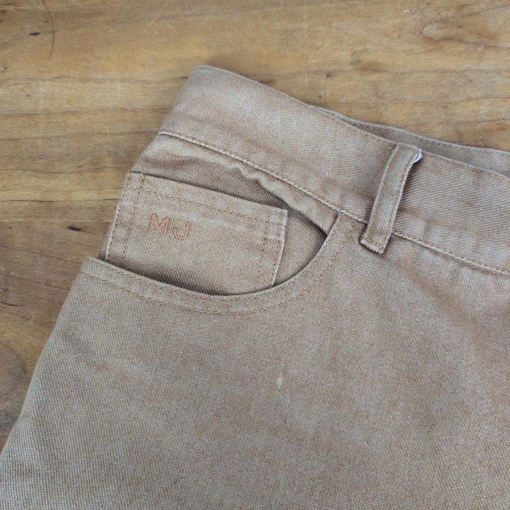 Marc Jacobs Ladies' Marc Jacobs Brown Twill Pants with side stripe 8 Size 30" / US 8 / IT 44 - 5 Thumbnail