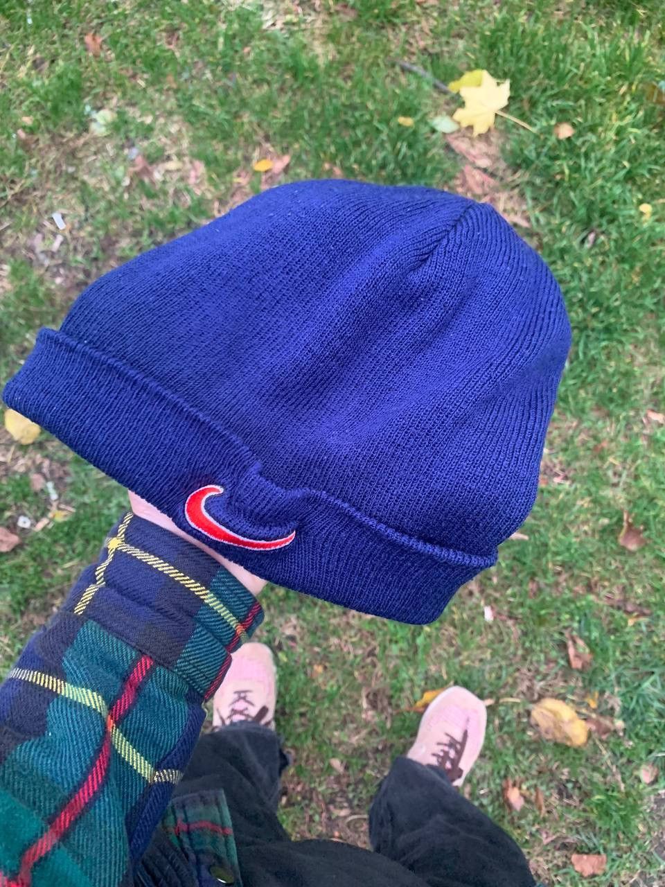 Nike × Vintage VERY RARE NIKE BIG LOGO SWOOSH HATS DRILL Y2K 90s RETRO SK8 Size ONE SIZE - 2 Thumbnail