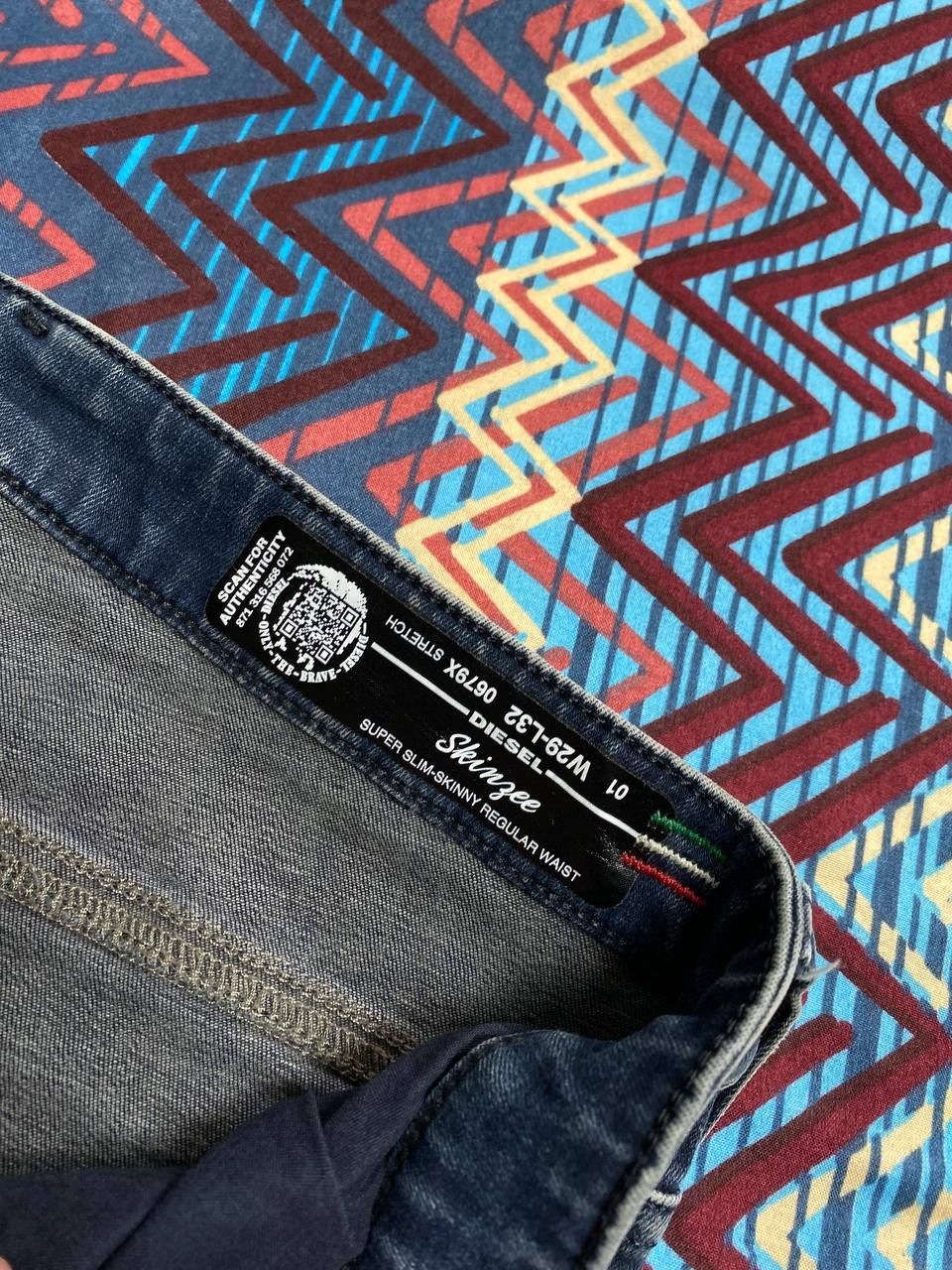 Diesel × Japanese Brand × Vintage Vintage Diesel Faded Distressed Y2K Jeans Size 29" - 2 Thumbnail