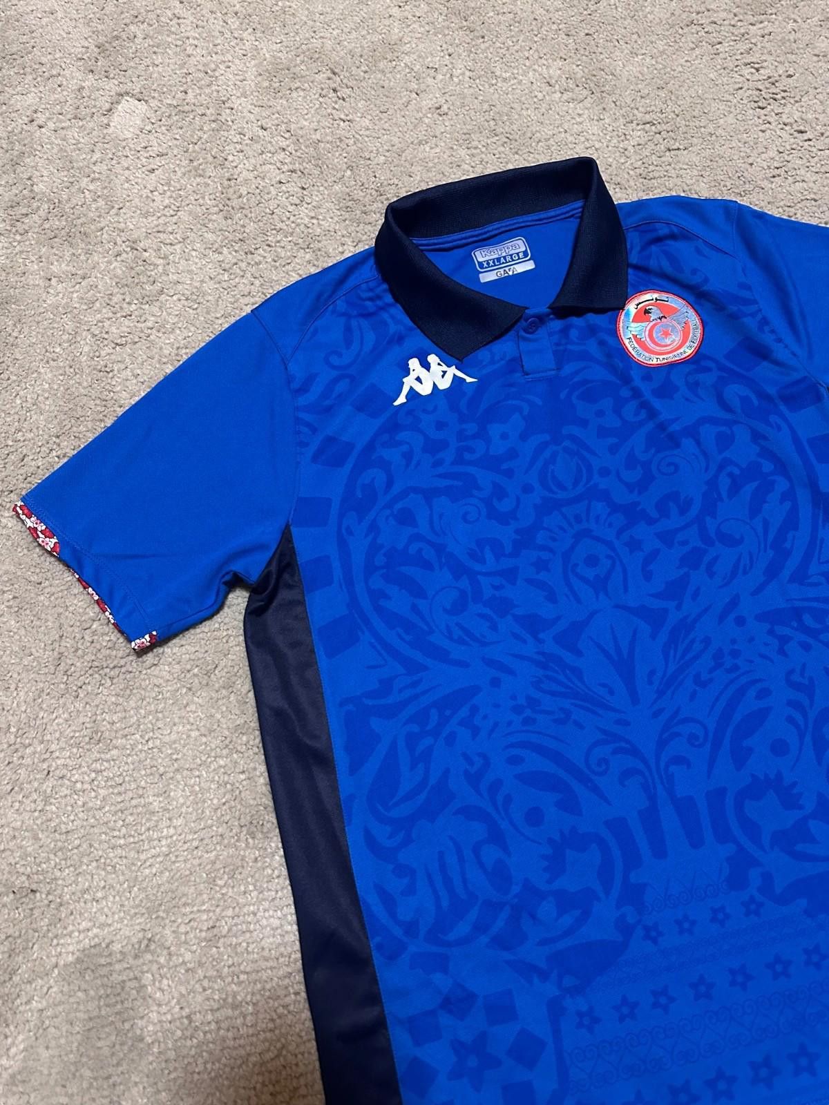 Kappa TUNISIA 2023/24 3RD FOOTBALL SHIRT SOCCER JERSEY KAPPA XXL Size US XXL / EU 58 / 5 - 3 Thumbnail