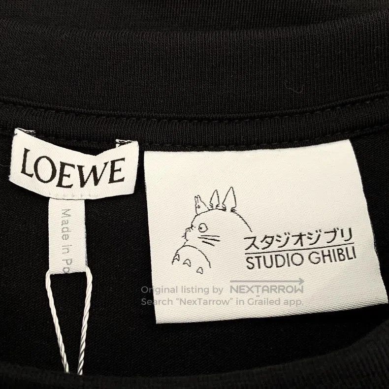 Loewe Loewe x Totoro Graphic Cotton T-Shirt. Size US M / EU 48-50 / 2 - 7 Thumbnail