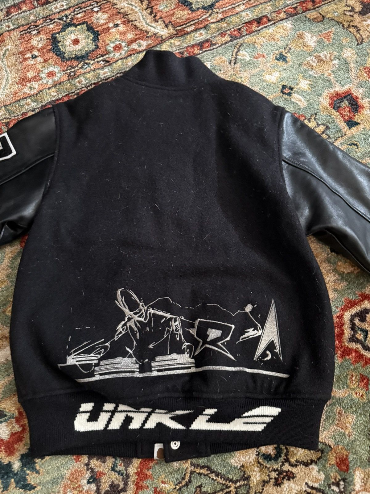 Bape BAPE x UNKLE Mo'Wax Varsity Jacket Size M Size US S / EU 44-46 / 1 - 16 Thumbnail