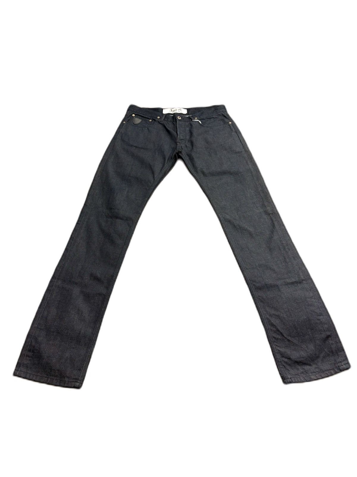 April 77 April 77 guitarist jeans raw denim blue Size 33 Size US 33 - 2 Thumbnail