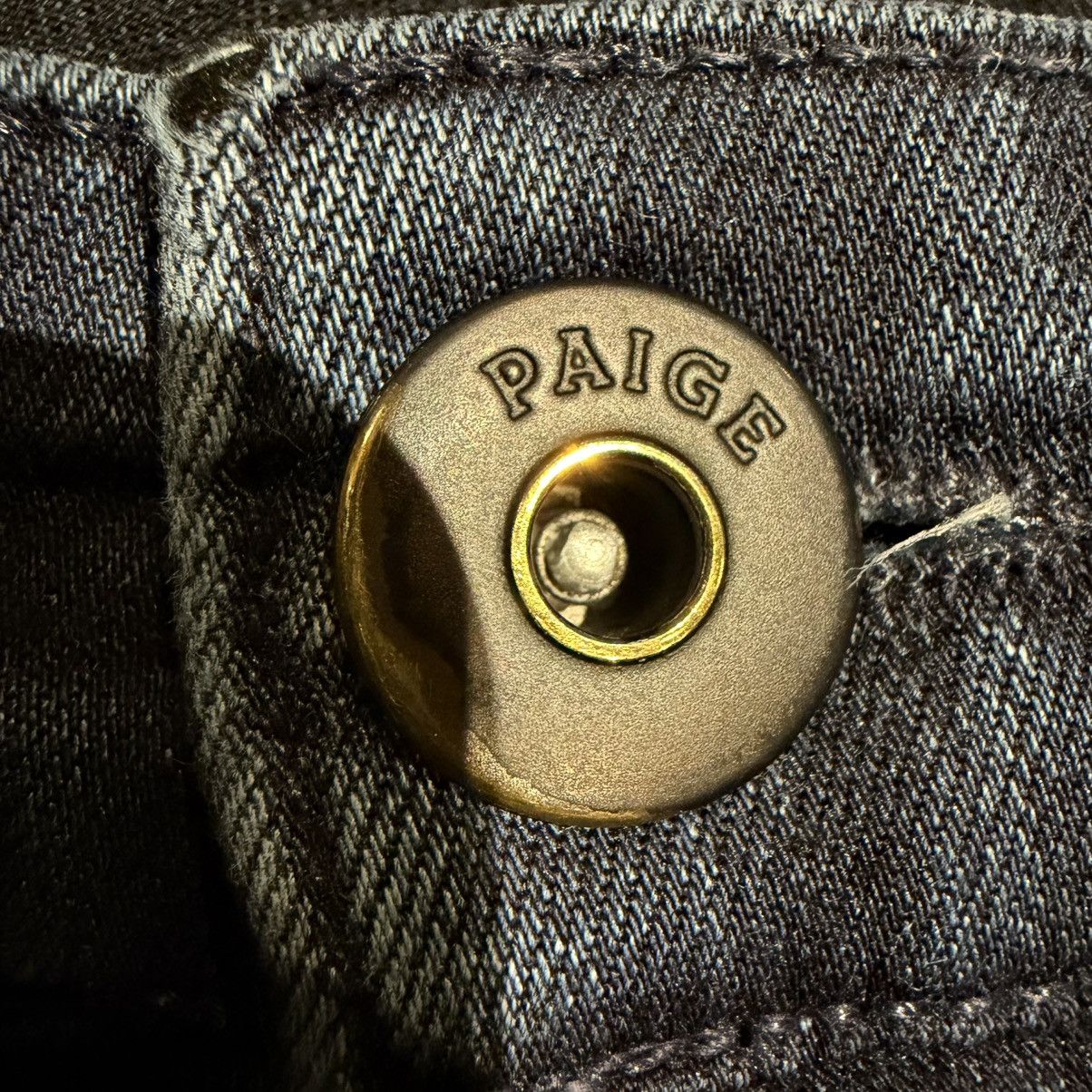 Paige Paige Jeans Mens 32 Denim Dark Wash Slim Straight Stretch Size US 32 / EU 48 - 4 Thumbnail
