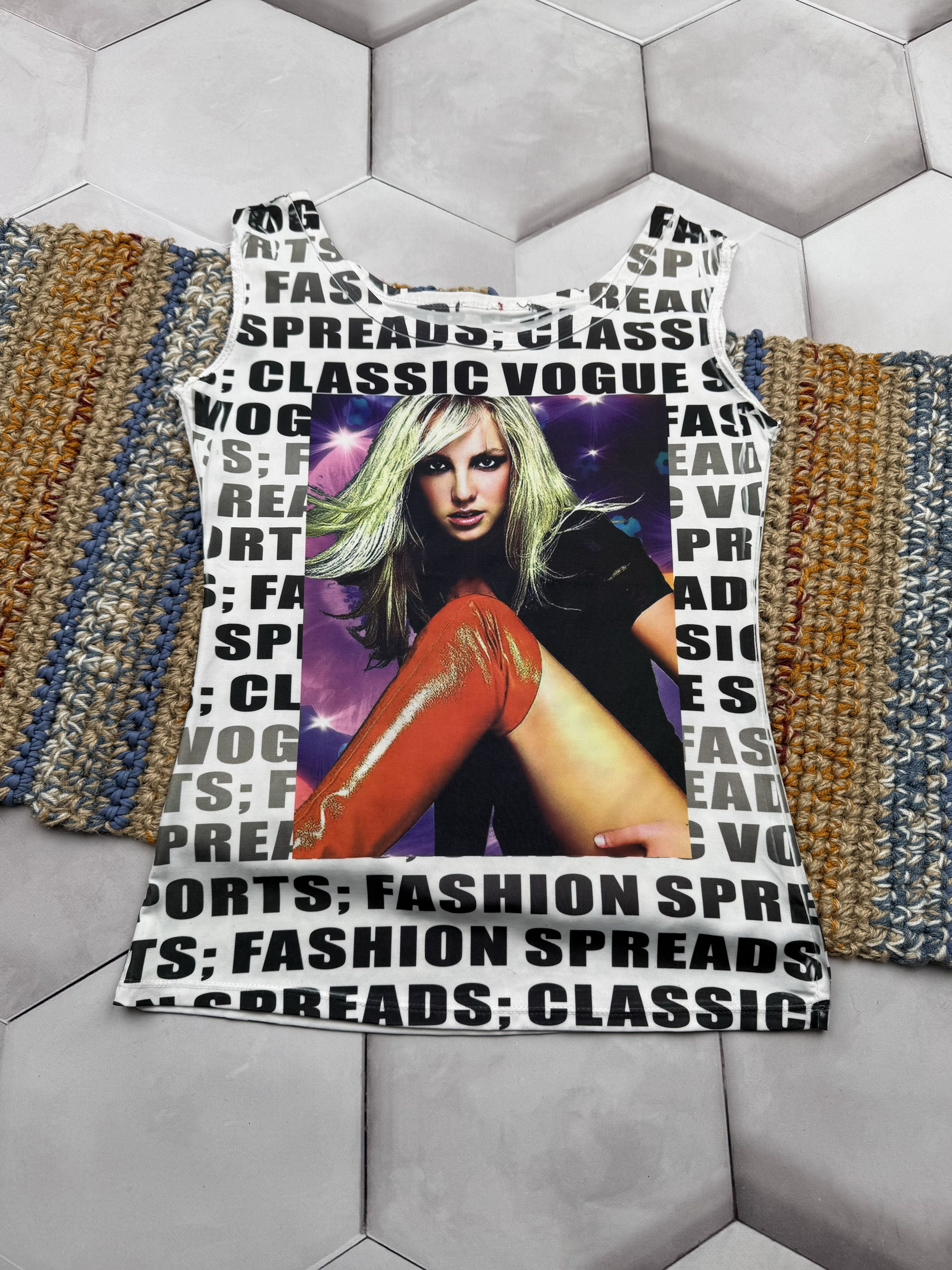 Vintage Vintage Tank Top (E4) Size M / US 6-8 / IT 42-44 - 1 Thumbnail