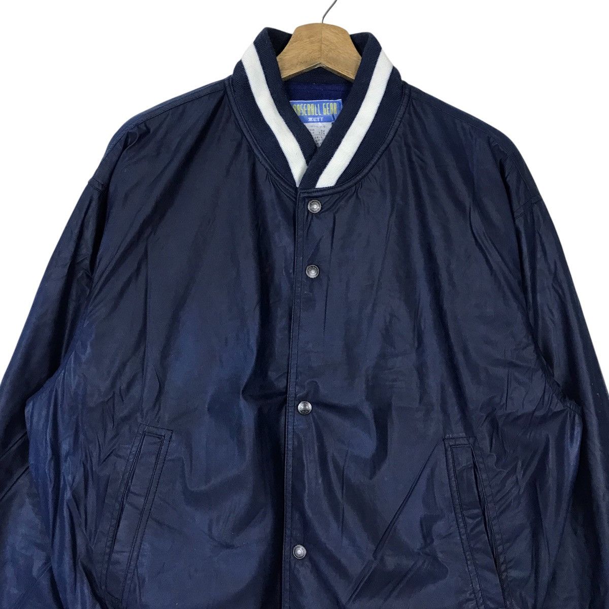 Vintage Vintage Zett Baseball Gear Snap Button Jacket Size US L / EU 52-54 / 3 - 2 Thumbnail