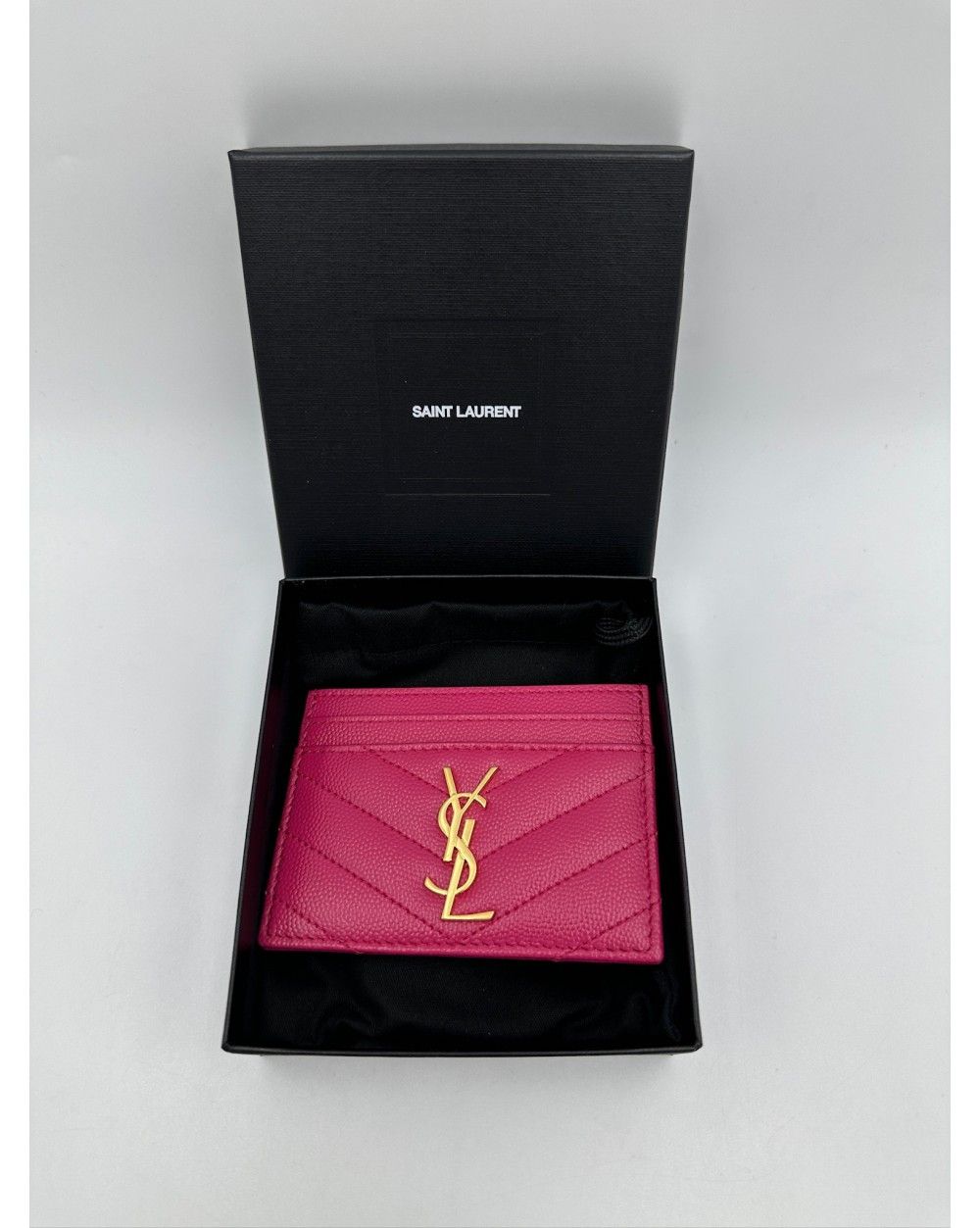 Saint Laurent Paris o1b1hav110425 Size: OS / Cassandre Matelassé Card Case Size ONE SIZE - 5 Thumbnail