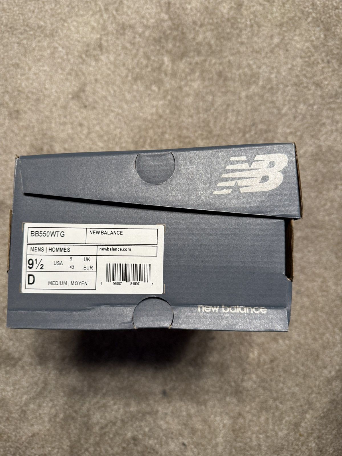 New Balance New Balance 550 “White Grey” Size US 9.5 / EU 42-43 - 9 Thumbnail