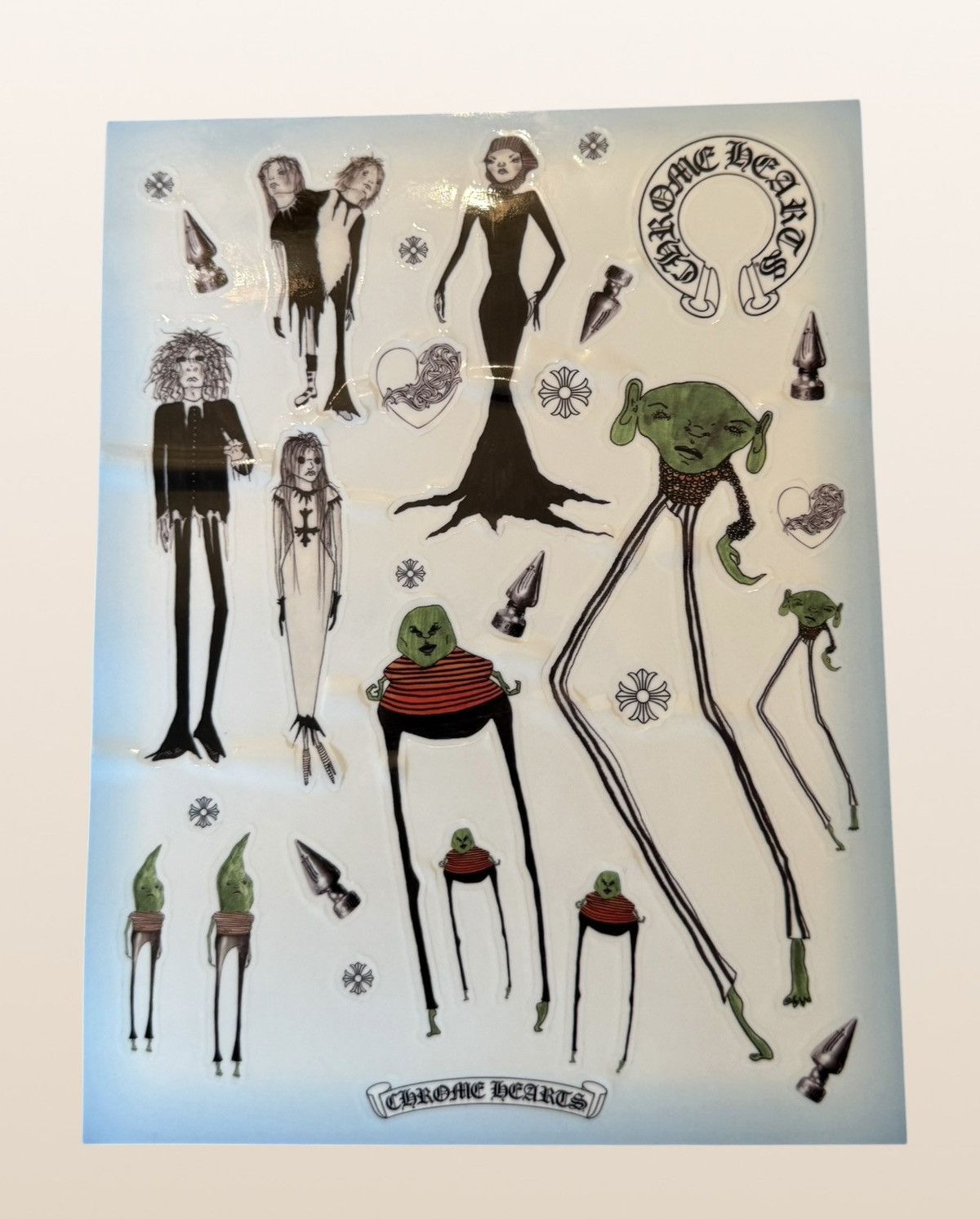 Chrome Hearts Chrome Hearts sticker sheets (authentic) Size ONE SIZE - 4 Thumbnail