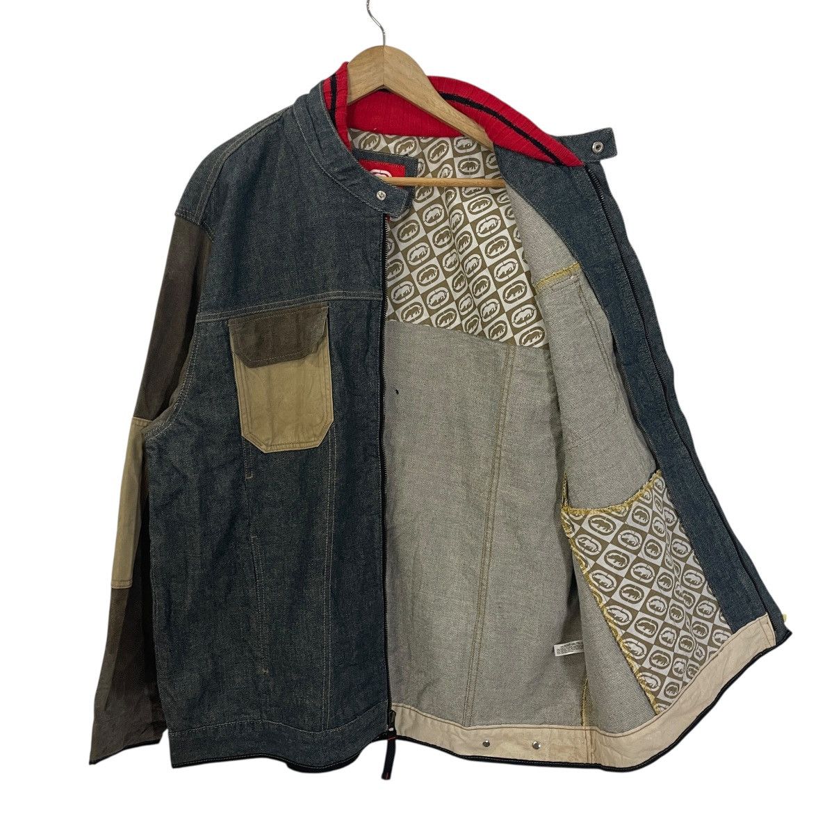Ecko Unltd. Vintage Ecko Untld Western Denim Jacket Size US XXL / EU 58 / 5 - 2 Thumbnail