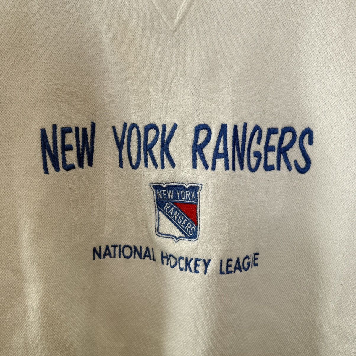 Logo Athletic × Vintage Vintage New York Rangers crewneck Sweater XL Logo Athletic Size US XL / EU 56 / 4 - 4 Thumbnail