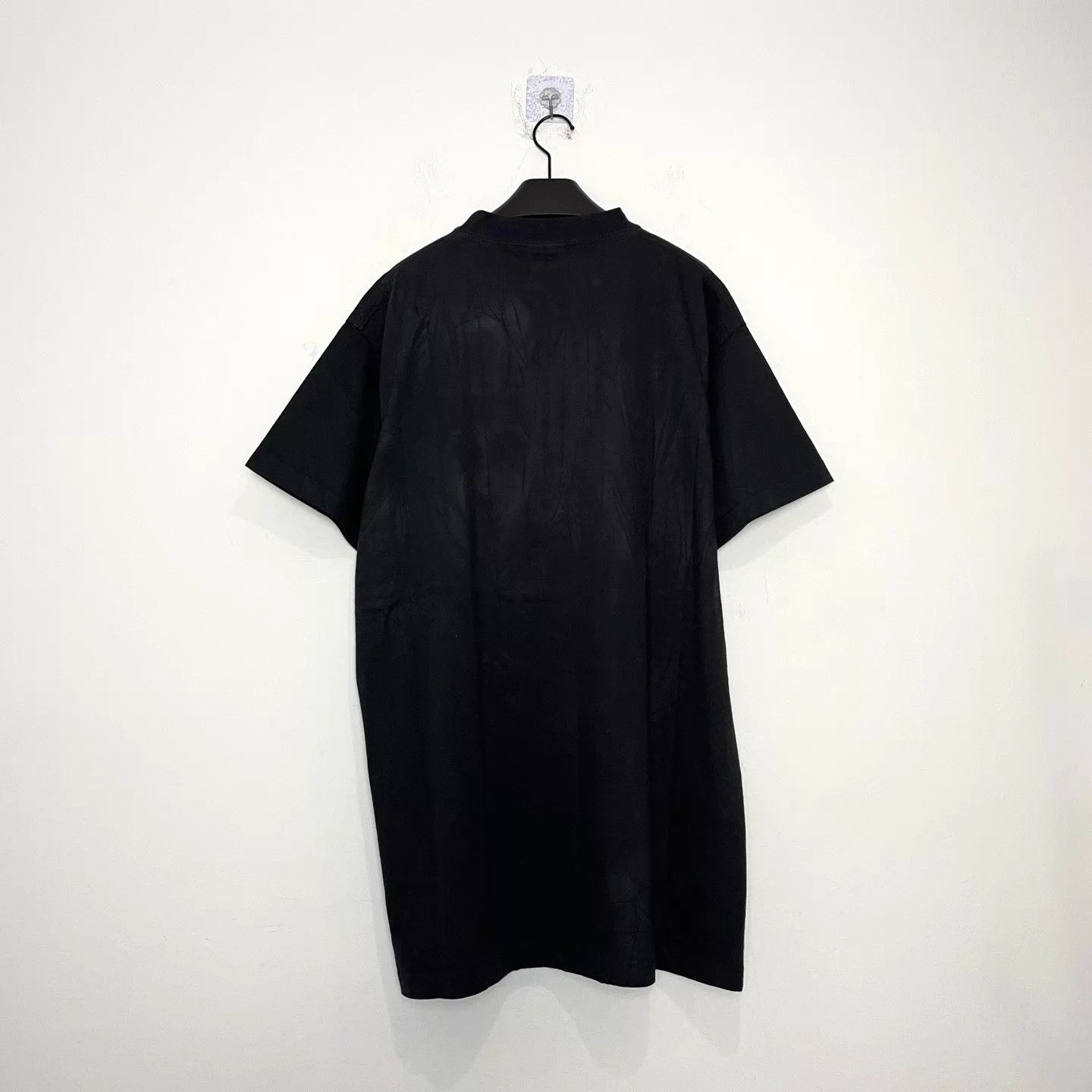 Balenciaga Balenciaga 2024 Keep Calm Black Short Sleeve Tee Size 1 Size S / US 4 / IT 40 - 2 Thumbnail