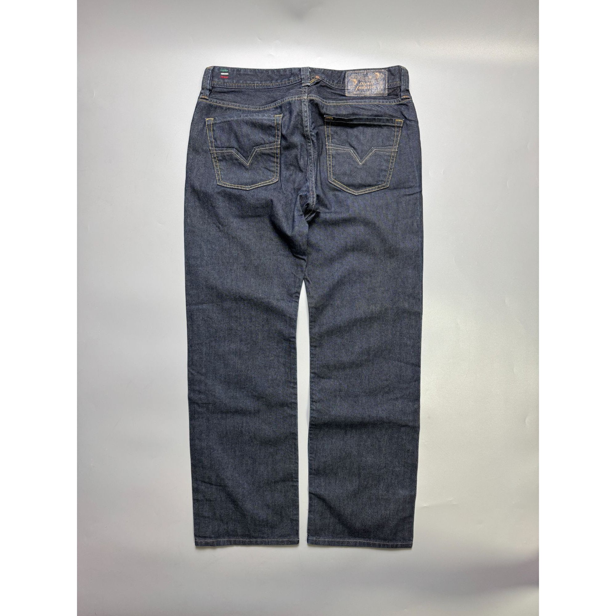 Diesel Diesel Industry Larkee Raw Denim Jeans Pants (Y1137) Size US 32 / EU 48 - 14 Thumbnail
