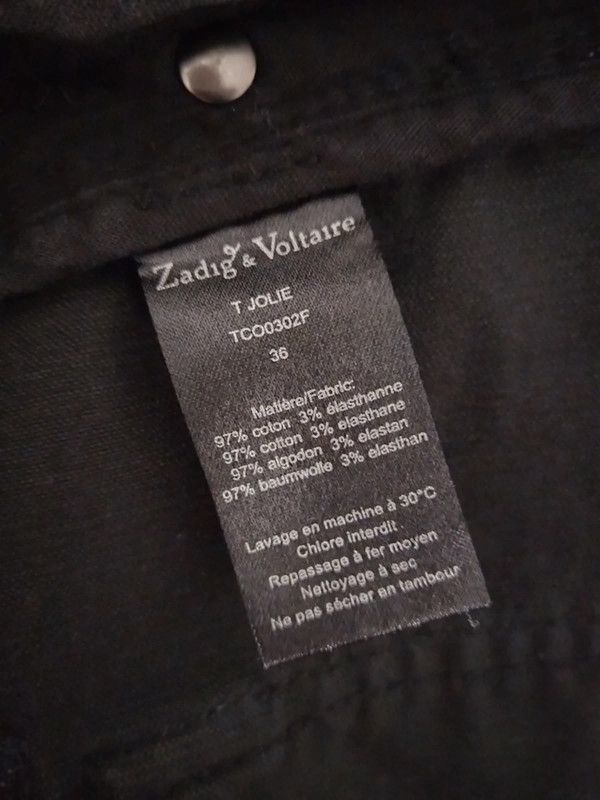 Zadig & Voltaire Zadig Voltaire cotton mini skirt Size 28" / US 6 / IT 42 - 4 Thumbnail