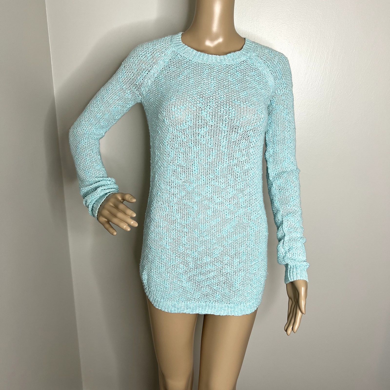 Other SO Blue Knit Crewneck Sweater Size S / US 4 / IT 40 - 1 Thumbnail