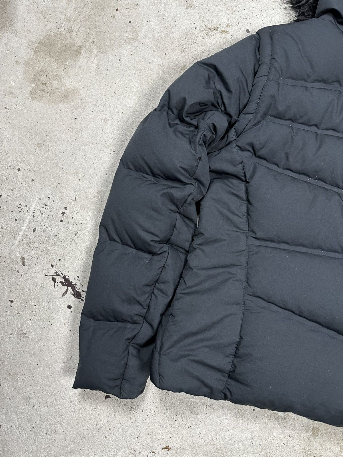 Nike × Nike ACG × Vintage Vintage Y2K Nike ACG Black Faux Fuf Puffer Jacket Down Rare Size M / US 6-8 / IT 42-44 - 13 Thumbnail