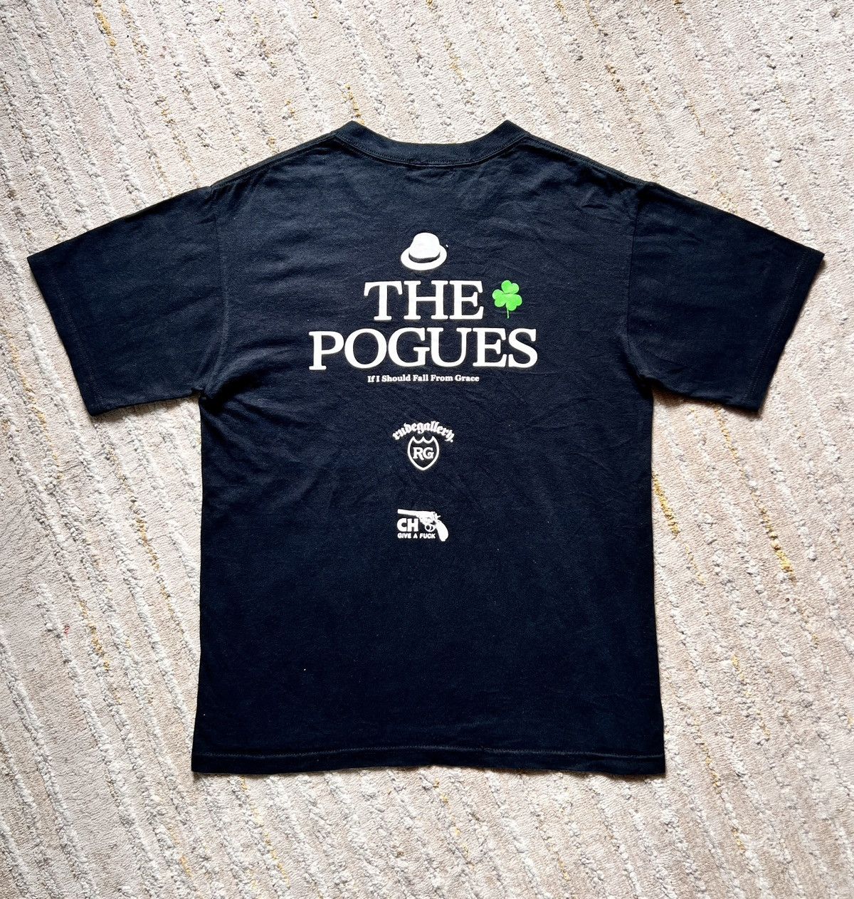 Band Tees × RUDE GALLERY Rude Gallery “The Pogues” Shane Collab Tshirt Size US M / EU 48-50 / 2 - 2 Thumbnail