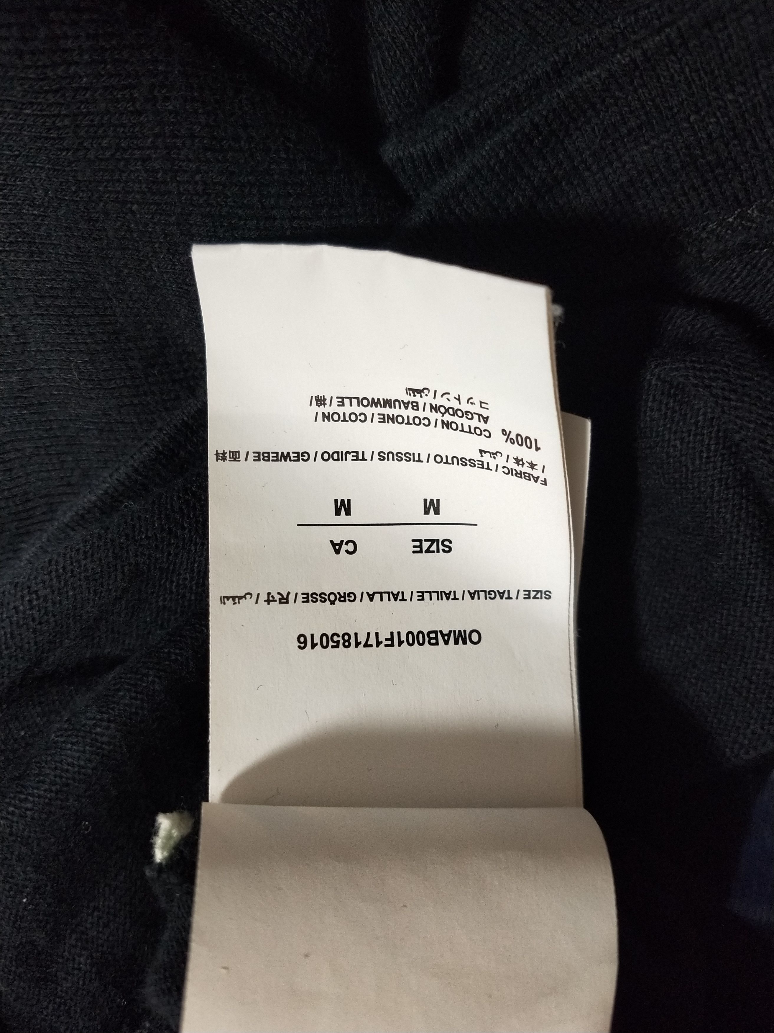 Off-White Diagonal Caravaggio L/S Tee Size US S / EU 44-46 / 1 - 6 Thumbnail