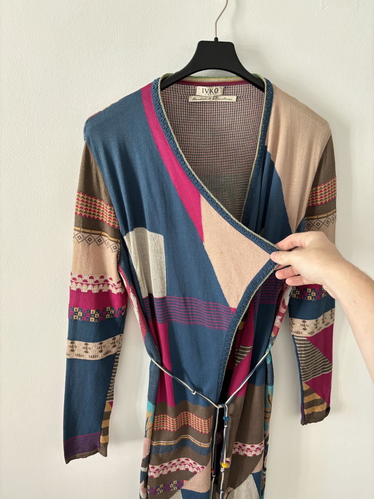 Other Ivko Jacquard Coat Gunta Pattern Size XS / US 0-2 / IT 36-38 - 4 Thumbnail
