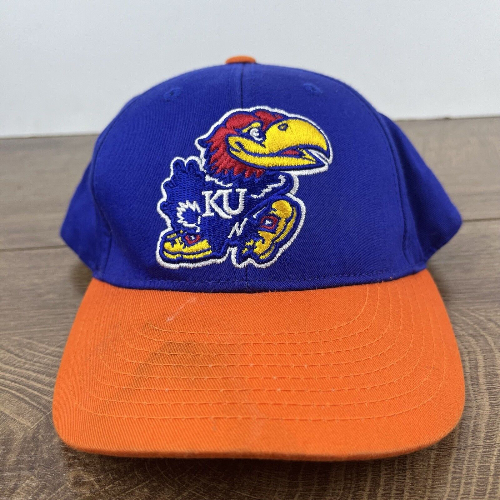 Other Kansas Jayhawks Hat KU Jayhawks Blue Cap Adjustable Blue Adu Size ONE SIZE - 4 Thumbnail