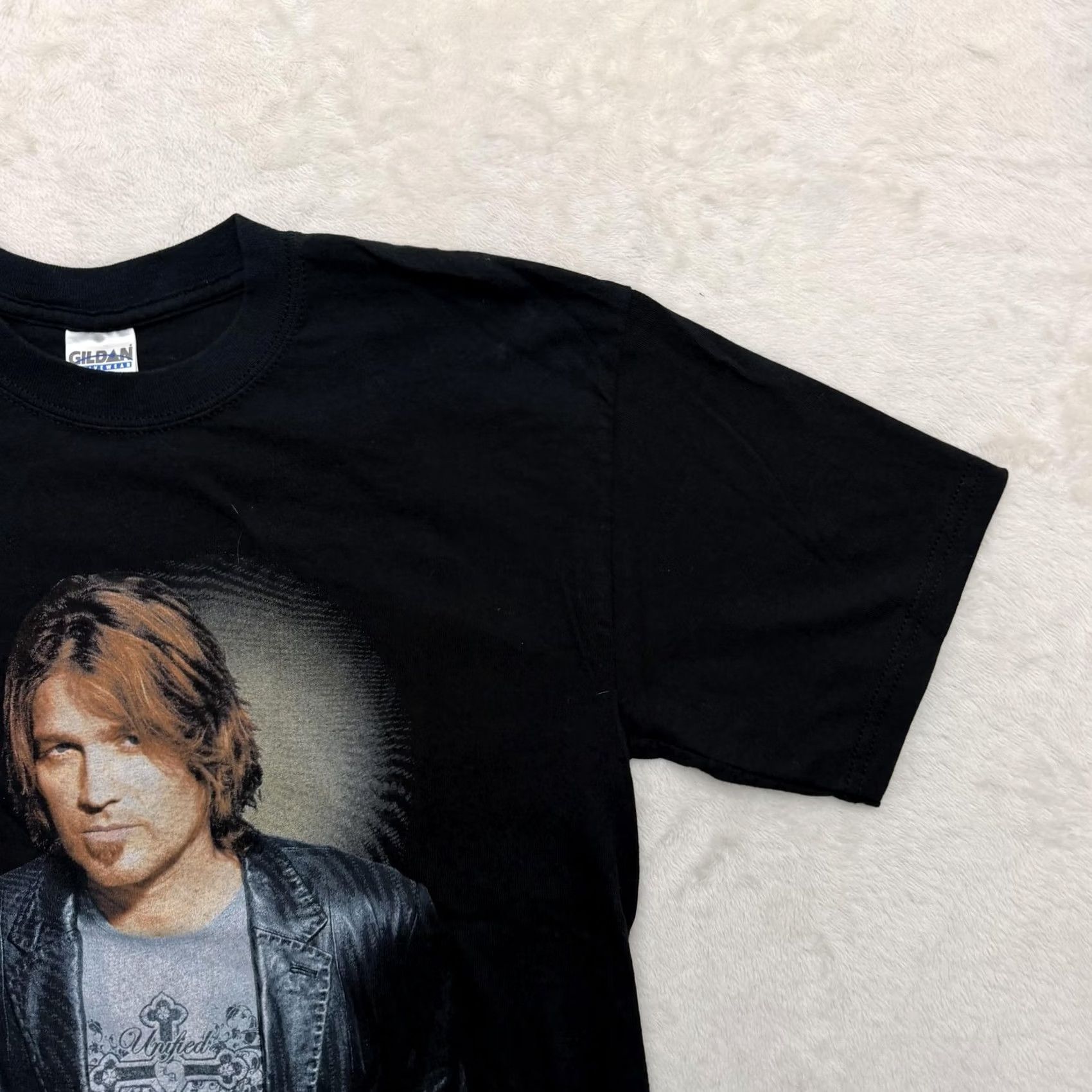 Gildan VINTAGE Billy Ray Cyrus Wanna Be Your Joe Shirt Mens Medium Black Shirt Music Band Country Mens Size US M / EU 48-50 / 2 - 4 Thumbnail