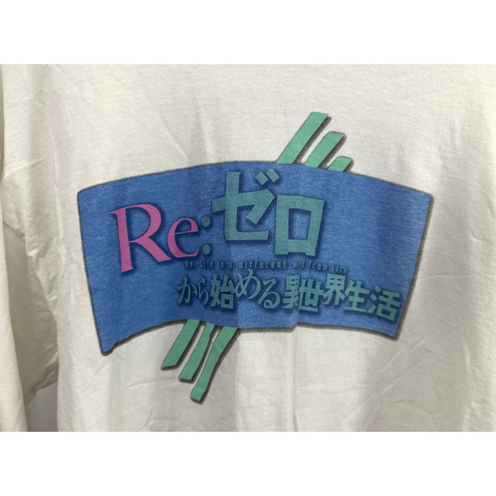 Vintage Re;Zero x Crunchyroll Rem Kawaii Anime Manga Long Sleeve T-Shirt Size XL Size US XL / EU 56 / 4 - 6 Thumbnail