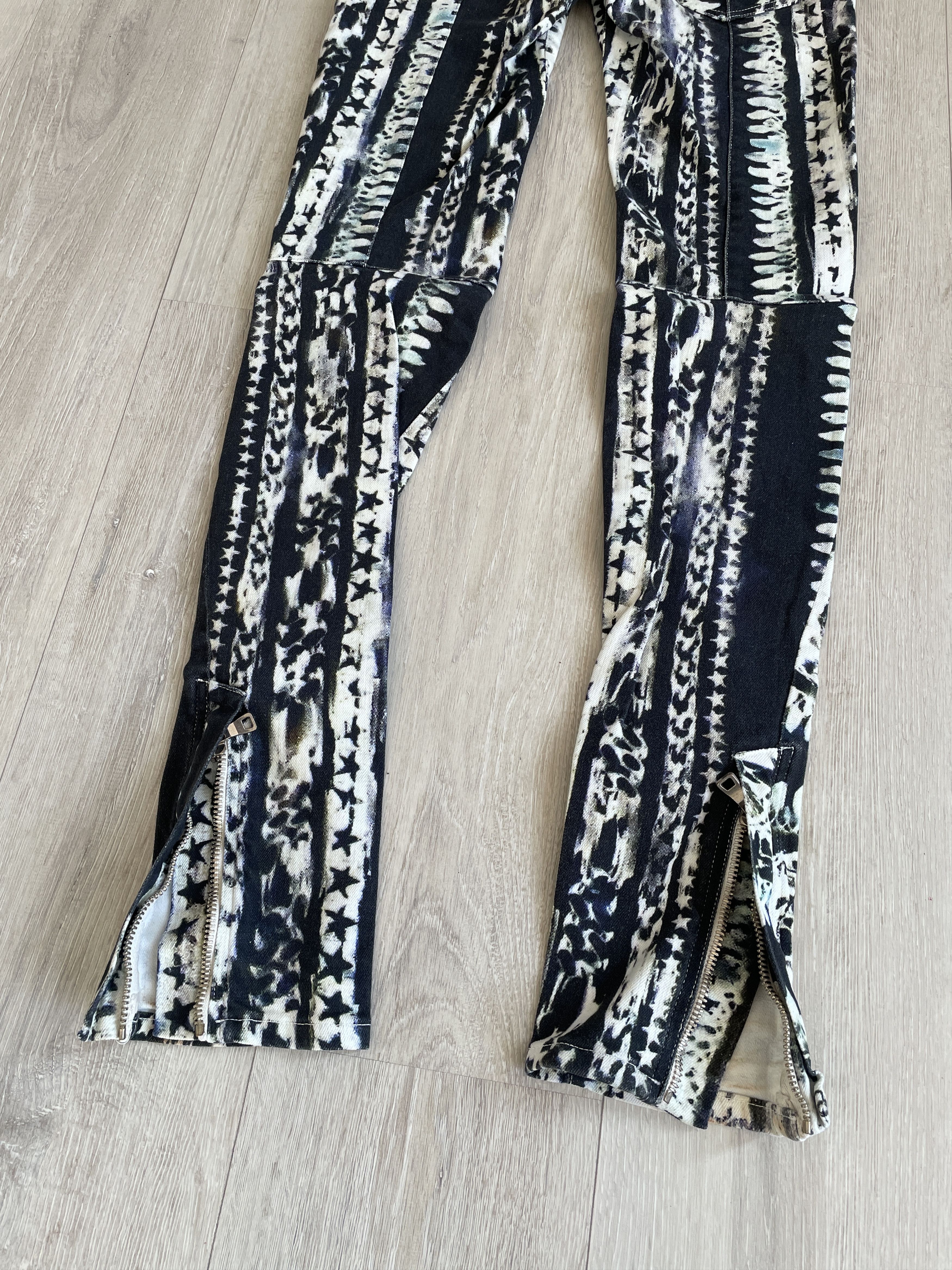 Balmain Balmain SS12 biker jeans by Oliver Rousteing Size 28" / US 6 / IT 42 - 10 Thumbnail