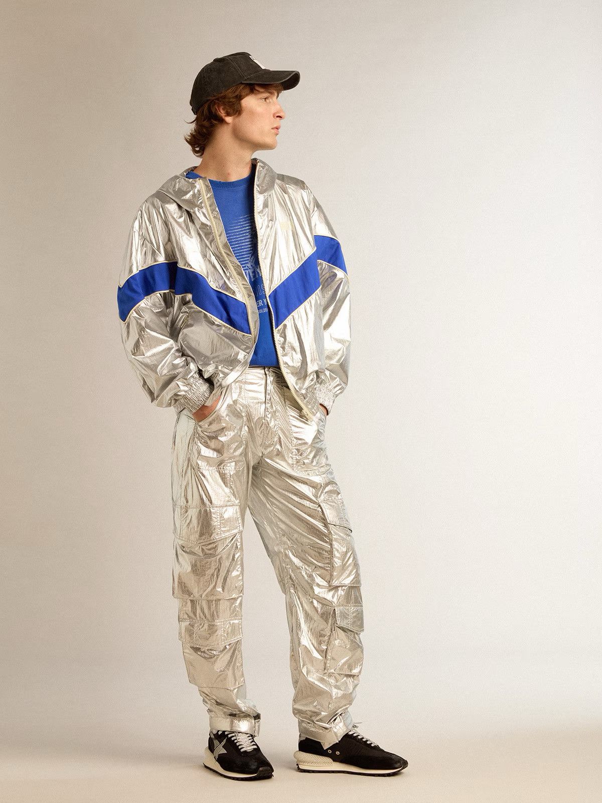 Golden Goose Golden Goose Star Metallica Patchwork Windbreaker Jacket Size US L / EU 52-54 / 3 - 15 Thumbnail