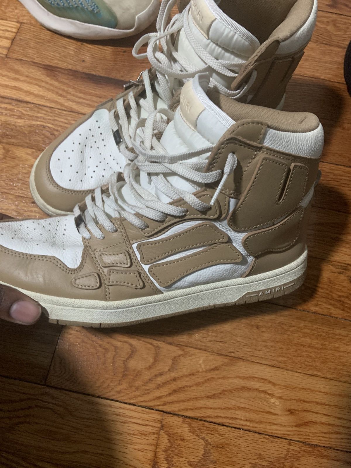 Amiri Amiri Men's Skel Top High Sneakers Size US 11 / EU 44 - 2 Thumbnail