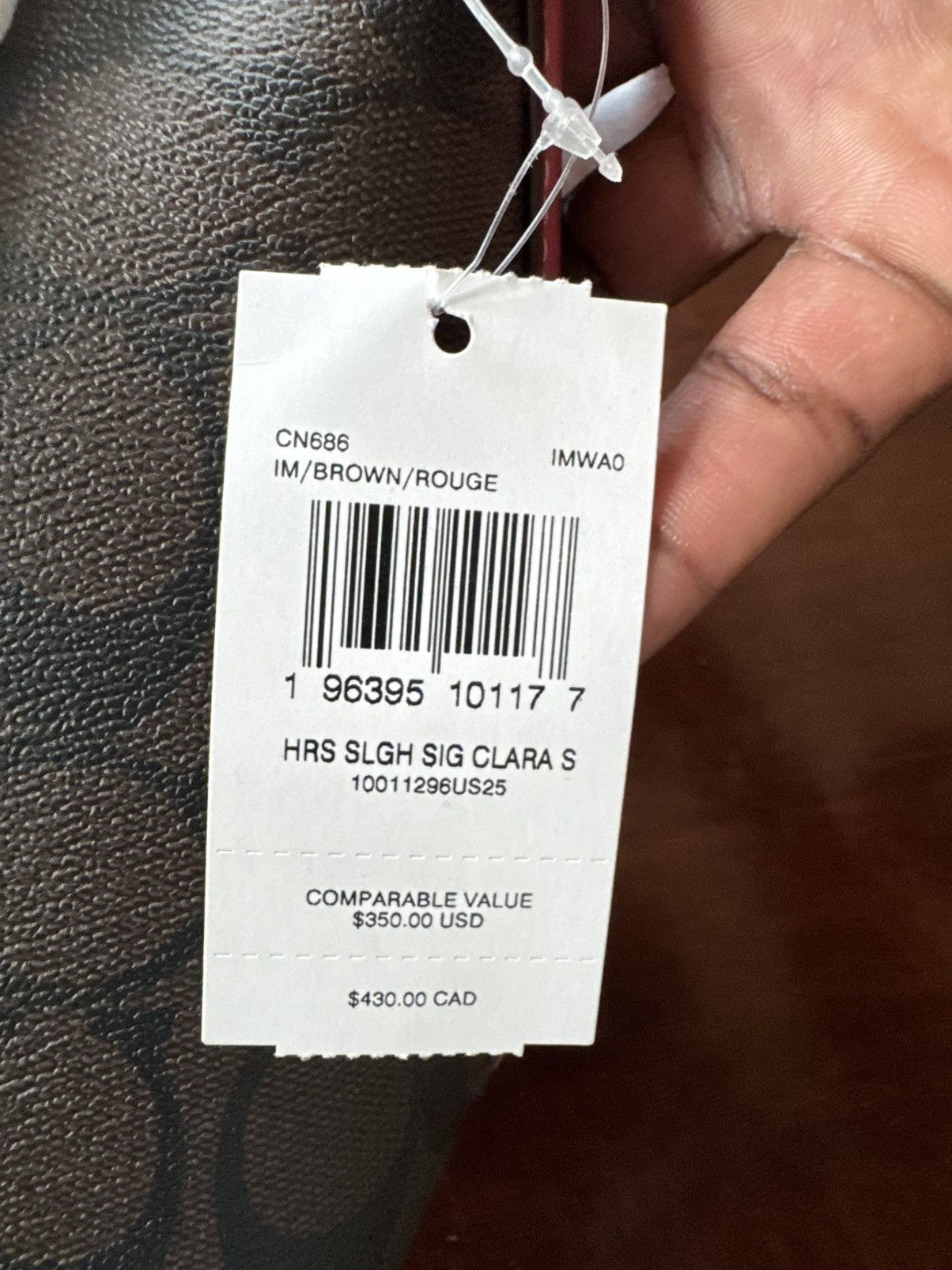 Coach Coach Clara Signature Canvas Horse Sleigh Shoulder Bag Size ONE SIZE - 4 Thumbnail