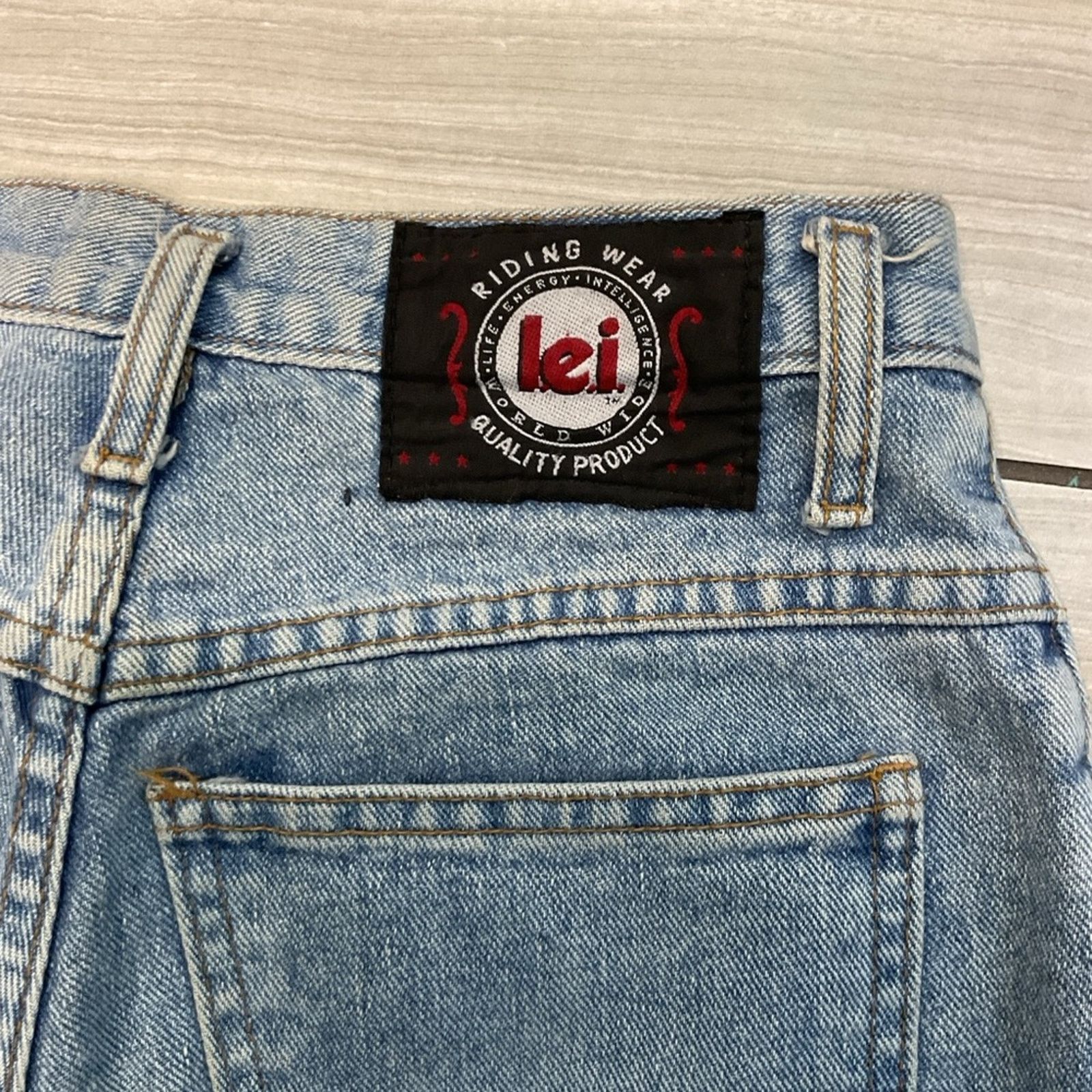 L.E.I. Vintage L.E.I. Riding Wear Women's Jeans Size 27" / US 4 / IT 40 - 4 Thumbnail