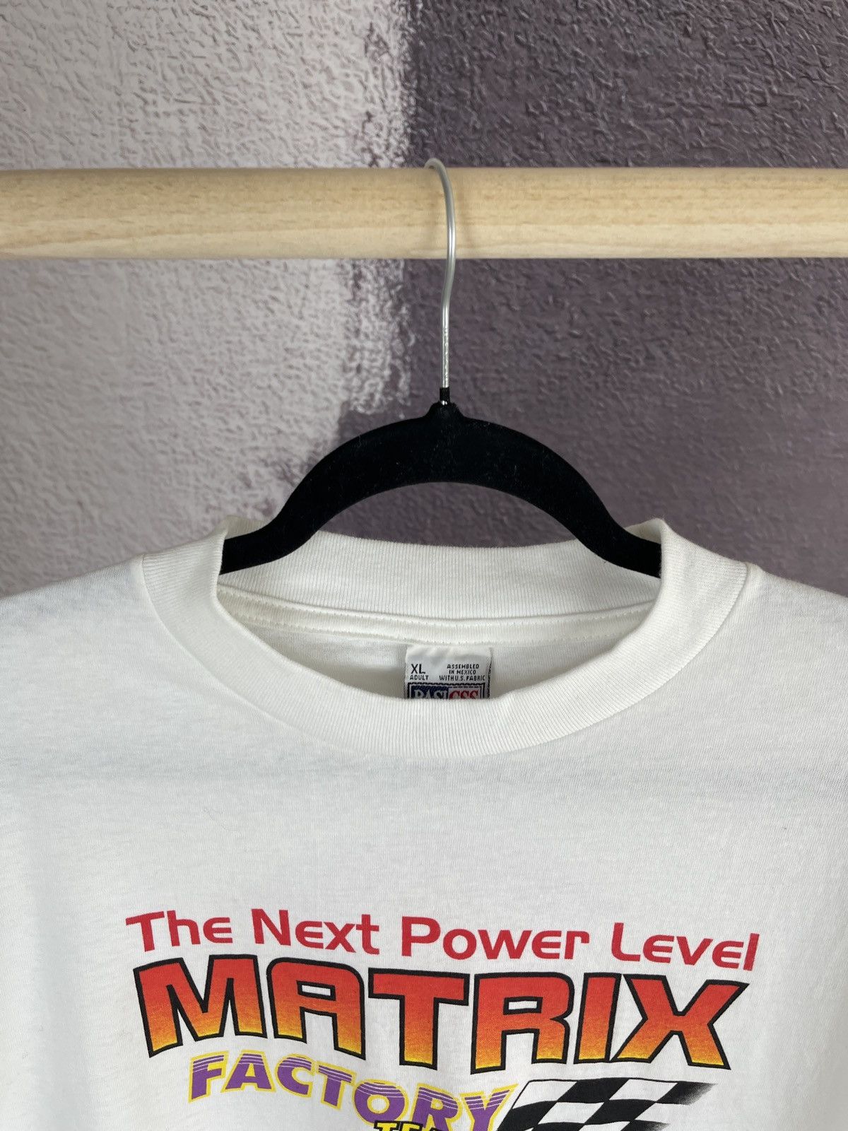 Vintage Basicss Matrix Technology Factory team vintage 90s tee Size US XL / EU 56 / 4 - 6 Thumbnail
