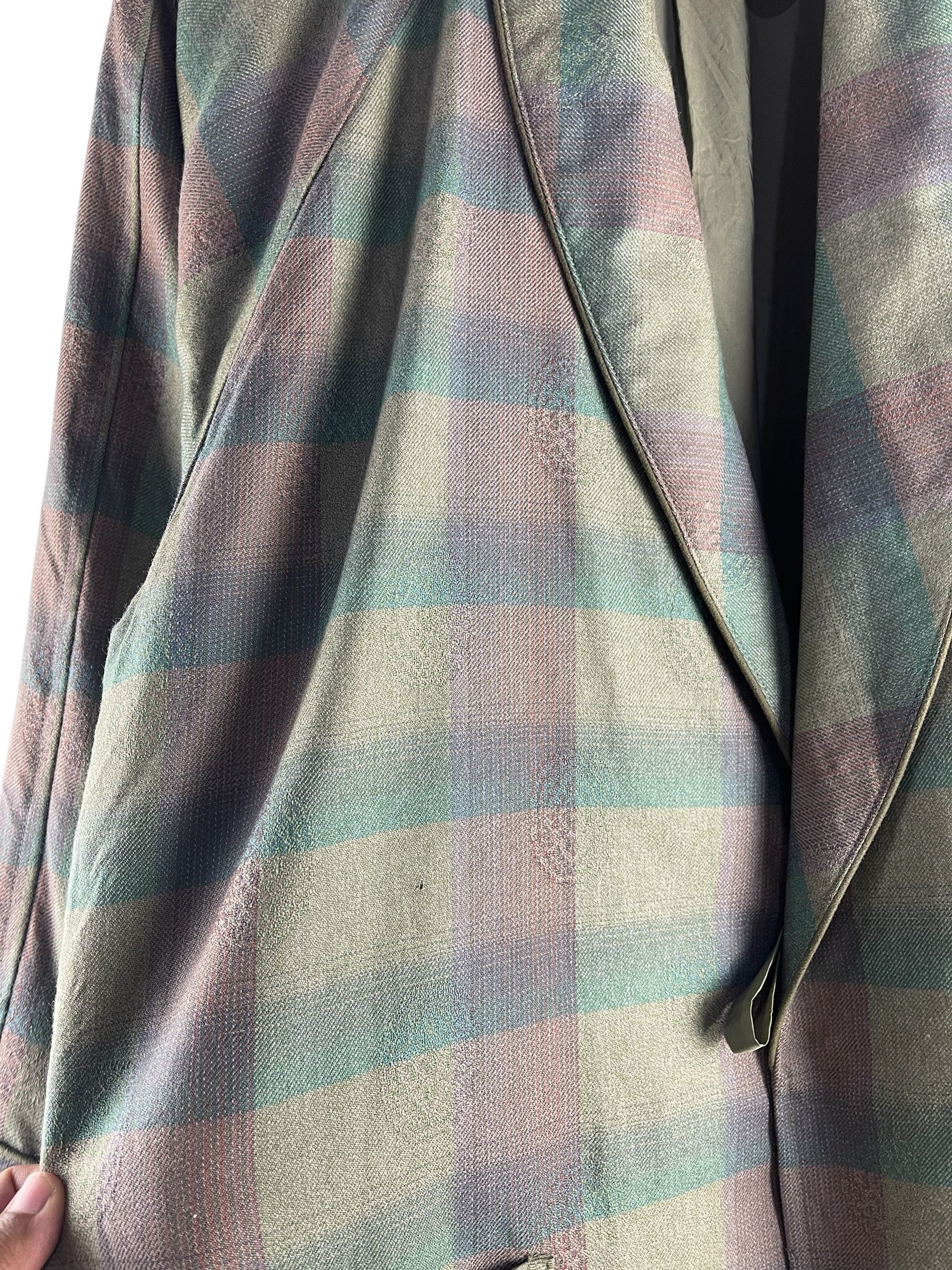 Givenchy Vintage Monsieur Givenchy Flannel Robe Size L / US 10 / IT 46 - 10 Thumbnail