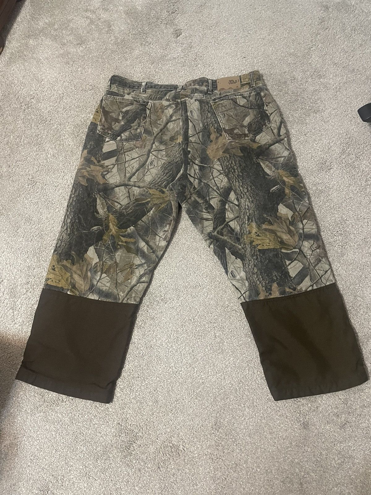 Realtree × Vintage × Wrangler Wrangler Pro Gear Camouflage Jeans Men Size 44/32 Double Kne Size US 44 / EU 60 - 2 Thumbnail