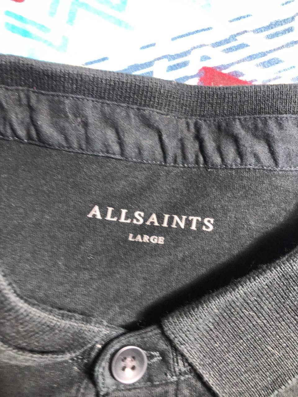 Affliction × Allsaints × Japanese Brand Y2K Affliction Style All Over Print T Shirt Tee Tapout Japan Size US L / EU 52-54 / 3 - 5 Thumbnail