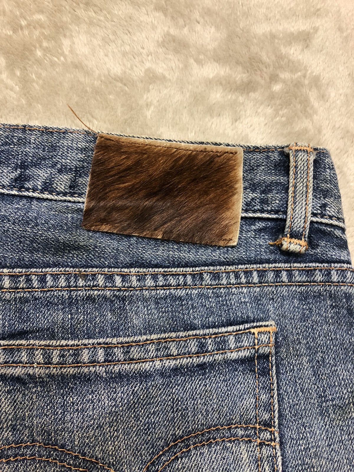 Fiorucci × Vintage Vintage Fiorucci Distressed Denim Straight Cut Made In Japan Size US 28 / EU 44 - 17 Thumbnail