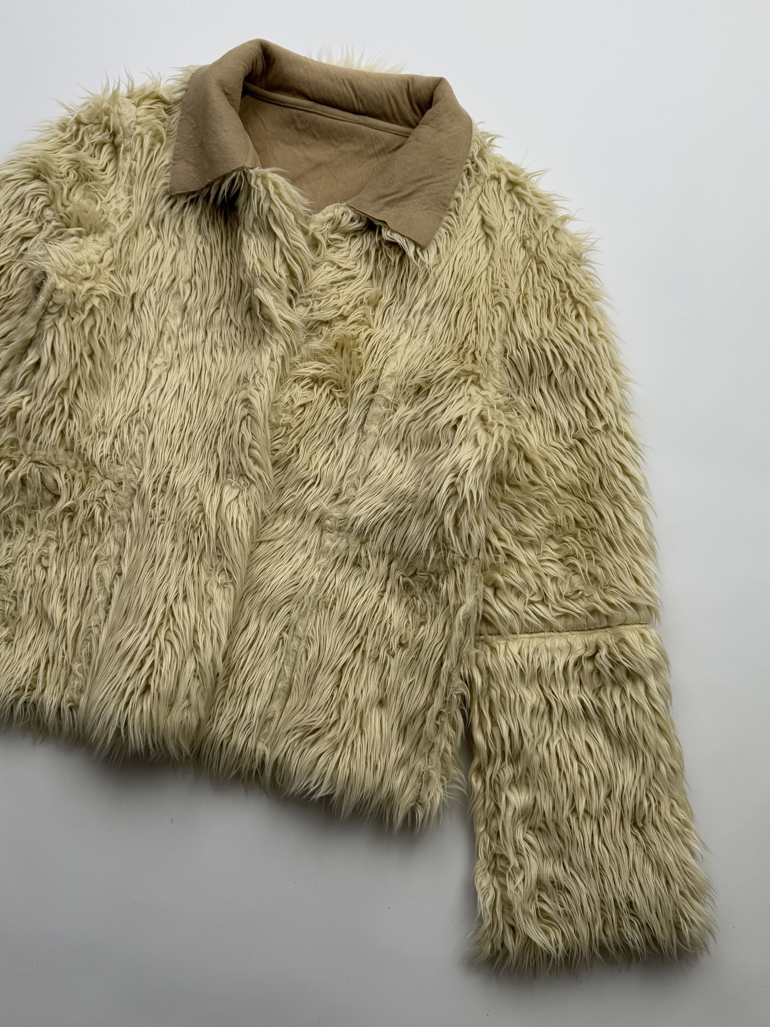 Japanese Brand Vintage Faux Fur Jacket B190(V58)E2 Size M / US 6-8 / IT 42-44 - 3 Thumbnail