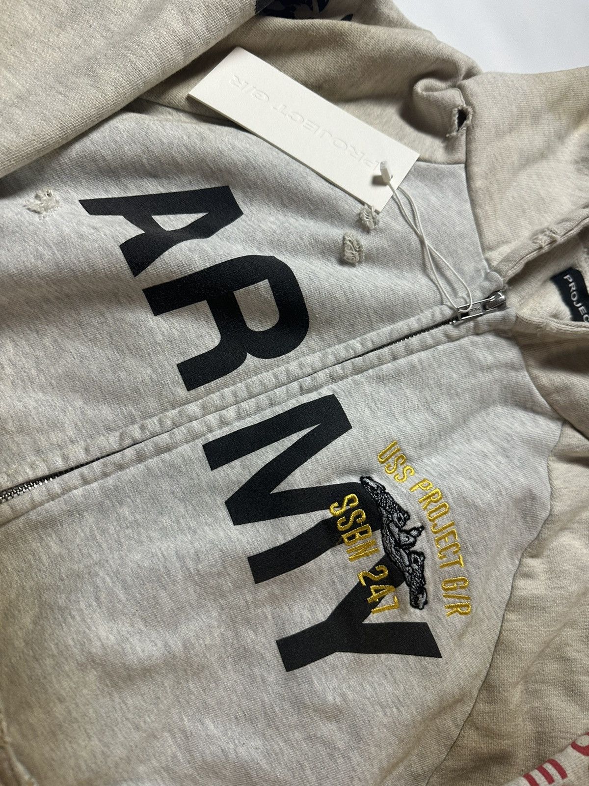 PROJECT G/R Project G/R Army Zip Up Hoodie Size US L / EU 52-54 / 3 - 3 Thumbnail
