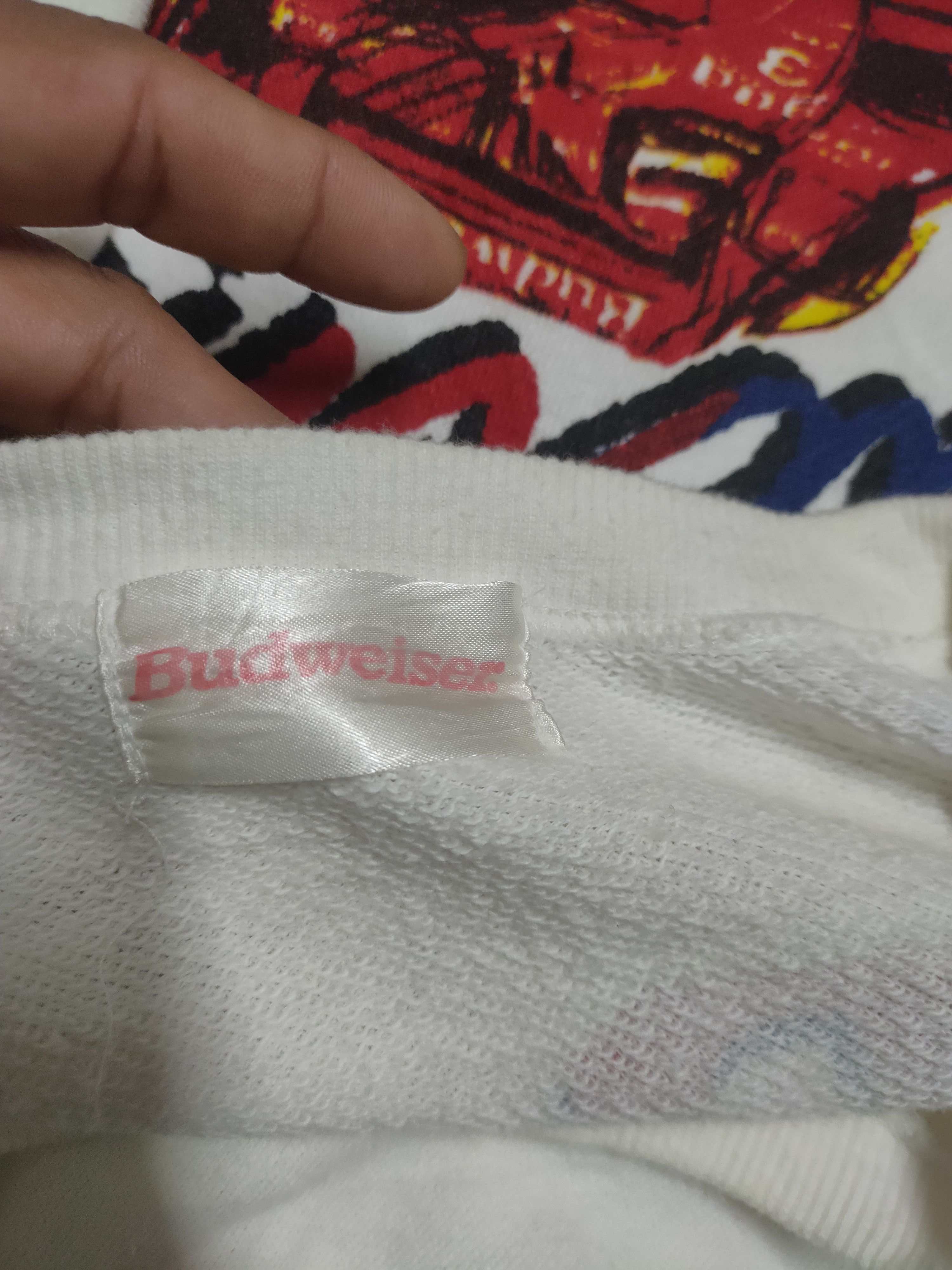 Budweiser × Vintage Vintage Budweiser racing sweatshirt Size US S / EU 44-46 / 1 - 8 Thumbnail