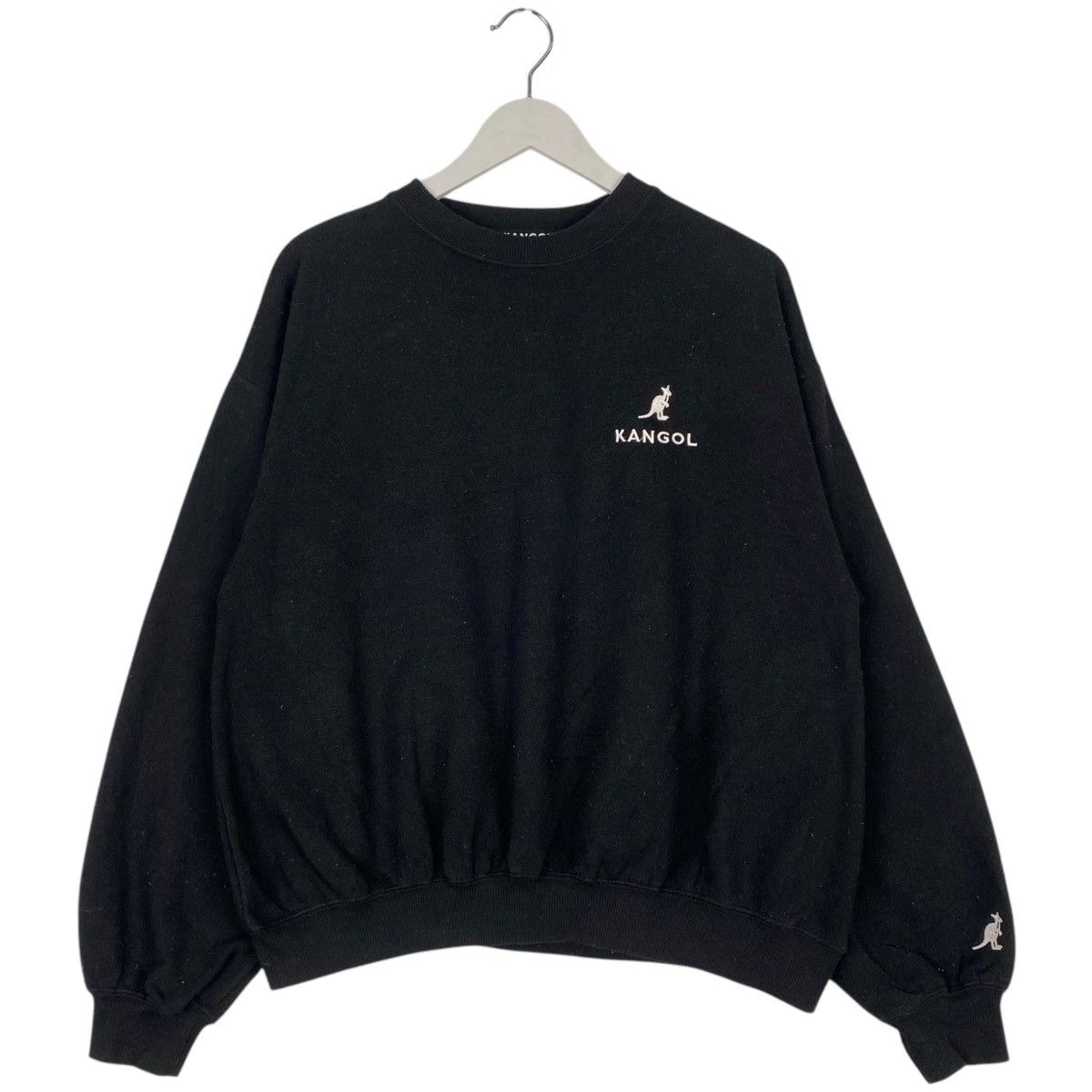 Kangol × Vintage Vintage Kangol Sport Embroidered Crewneck Sweatshirt Black Size US M / EU 48-50 / 2 - 1 Thumbnail