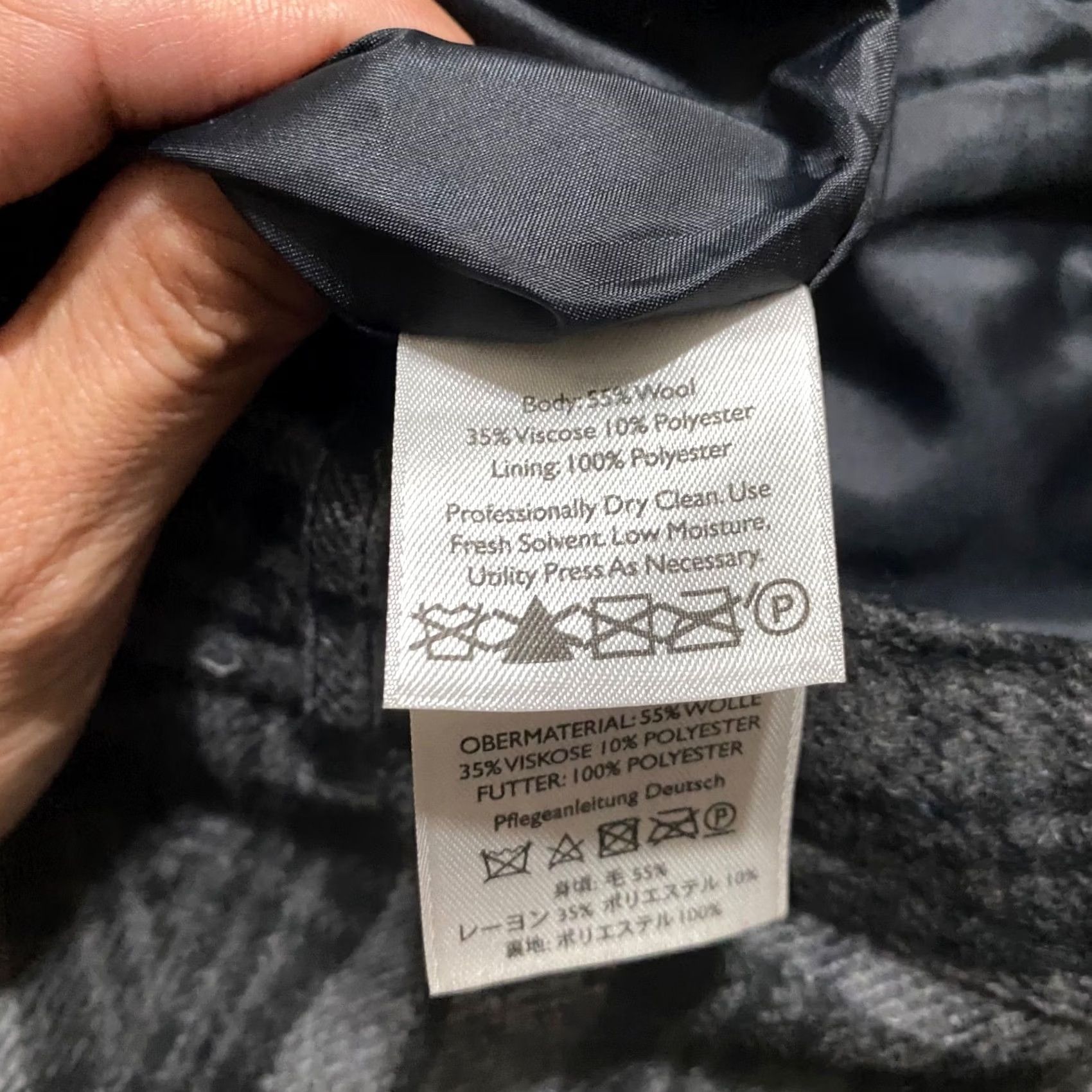 Eddie Bauer Eddie Bauer Womens Skirt Gray Plaid Mini Lined Wool 4 XS? Size 27" / US 4 / IT 40 - 4 Thumbnail
