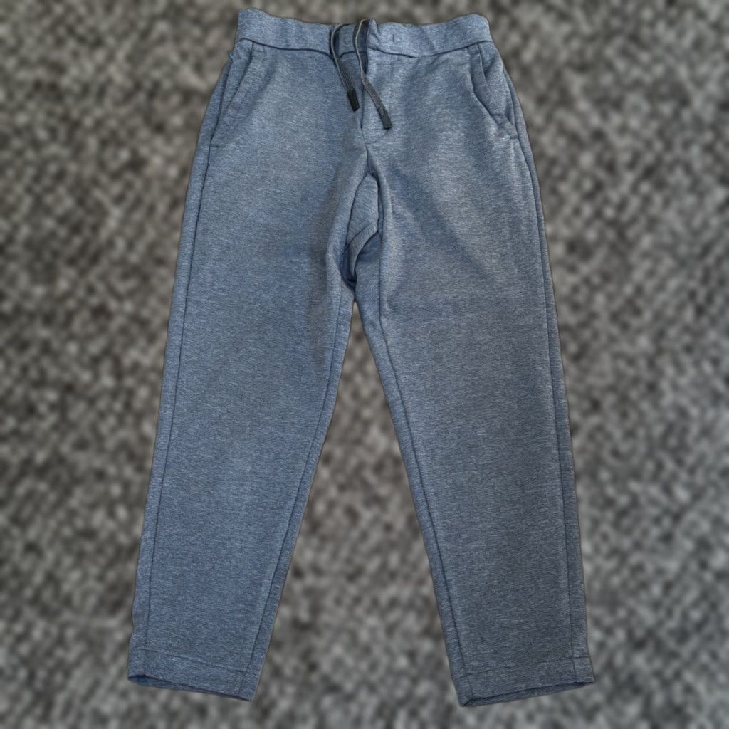 Bonobos Bonobos Pants Mens Small Short Heather Gray Travel Jogger Drawstring Slim Tapered 26in Inseam Gray Size US 29 - 1 Thumbnail