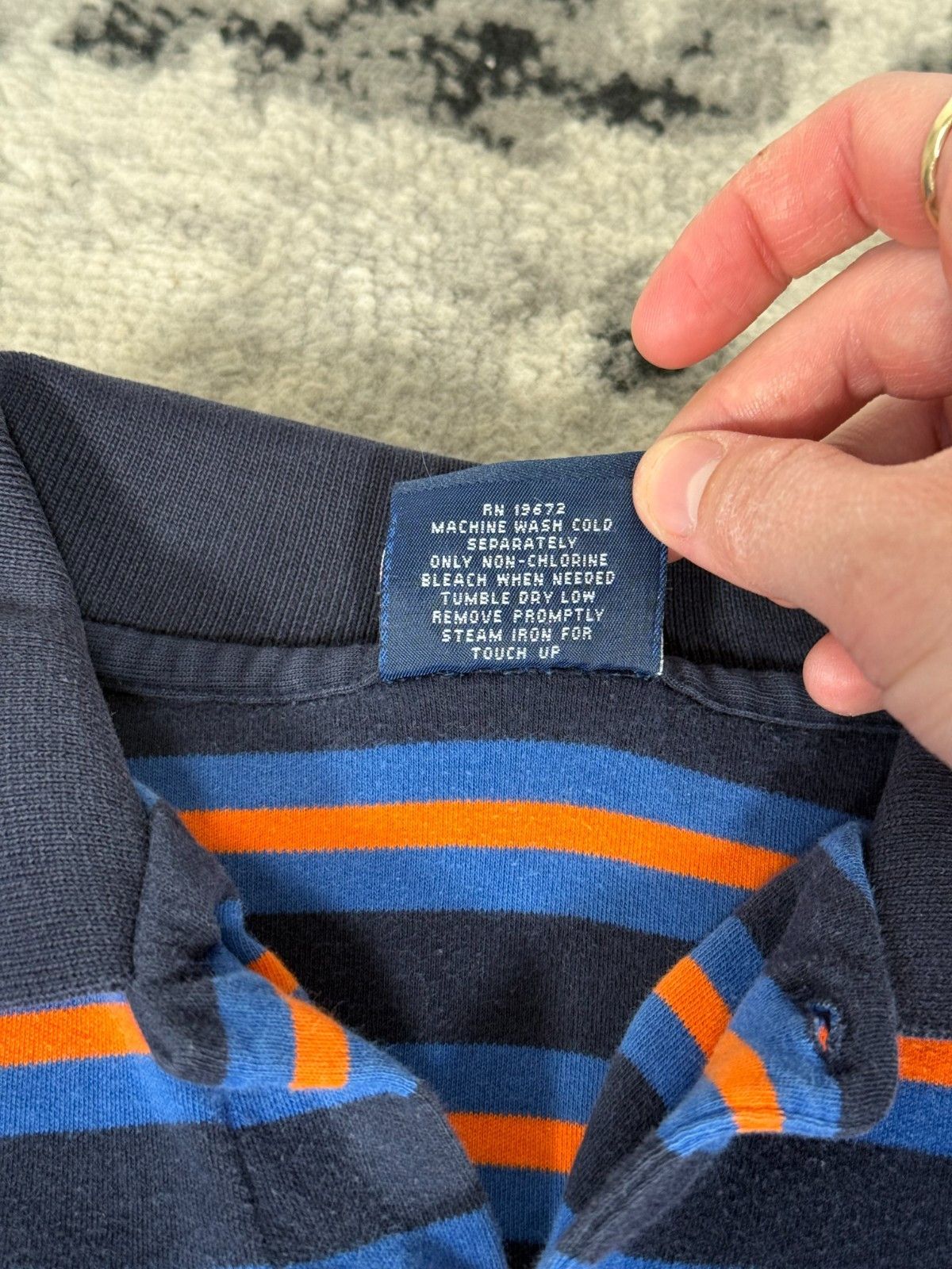 Polo Ralph Lauren Vintage 90s Polo Sport Ralph Lauren Striped Polo Shirt Size US XL / EU 56 / 4 - 5 Thumbnail