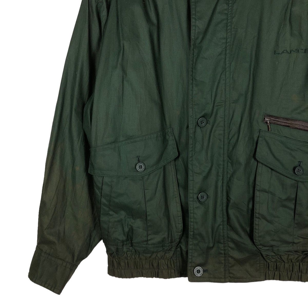 Japanese Brand 🔥VINTAGE BOMBER JACKET BONDAGE BIG POCKET LANCEL Size US M / EU 48-50 / 2 - 4 Thumbnail
