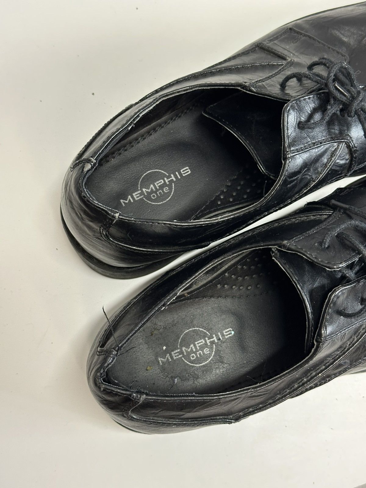 Japanese Brand VTG Black Leather Lace Up Boots Carol Christian Poell Style Size US 11 / EU 44 - 10 Thumbnail
