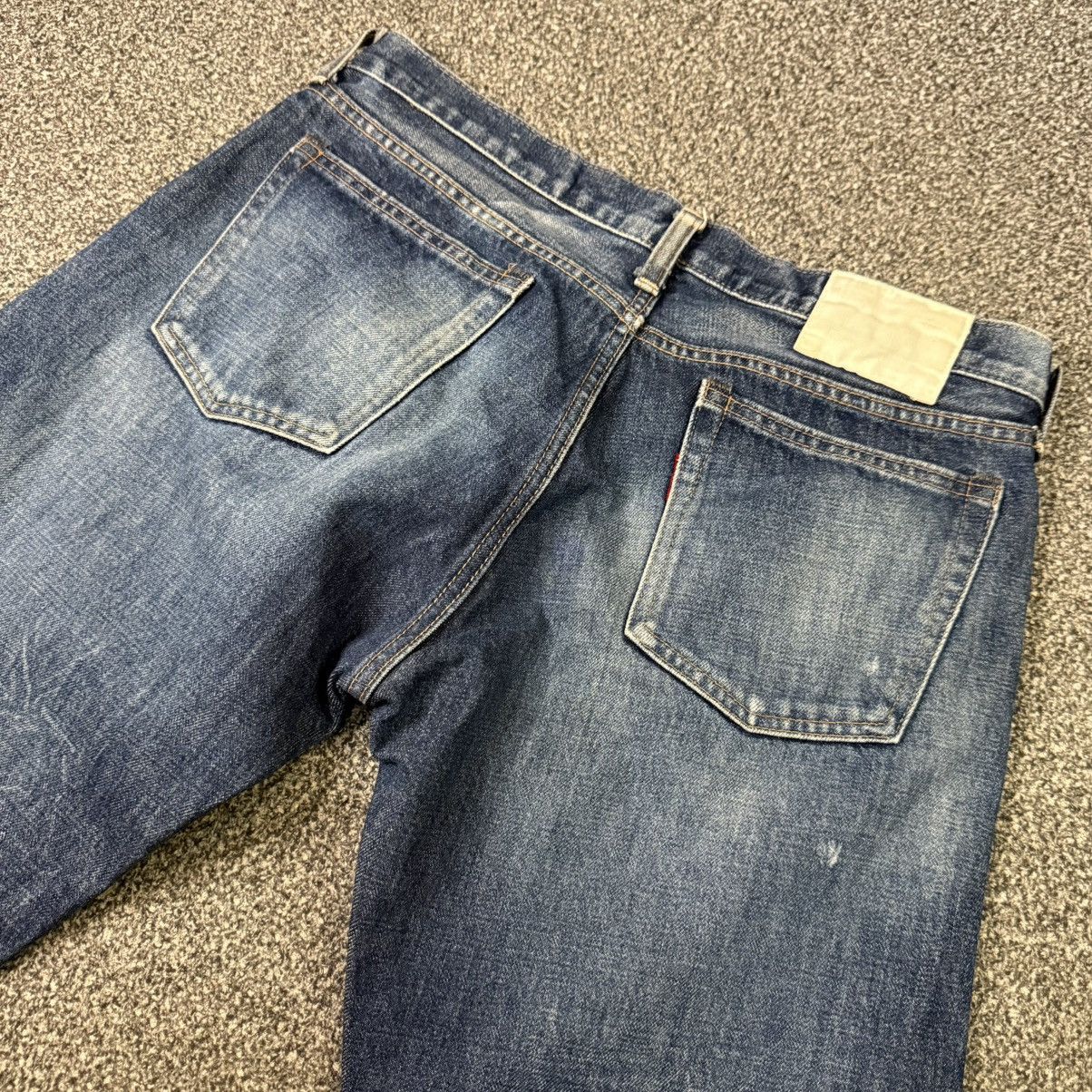 Japanese Brand Vintage 90s Japanese Distressed Denim RNA W33 Size US 33 - 8 Thumbnail