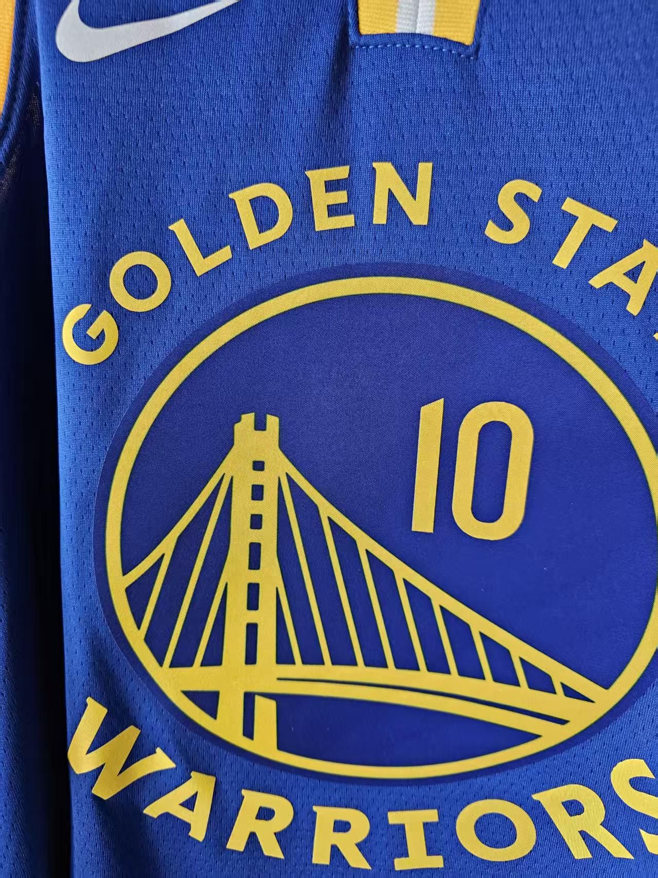NBA Golden State Warriors #10 Jimmy Butler Jersey Blue Size US XL / EU 56 / 4 - 3 Thumbnail
