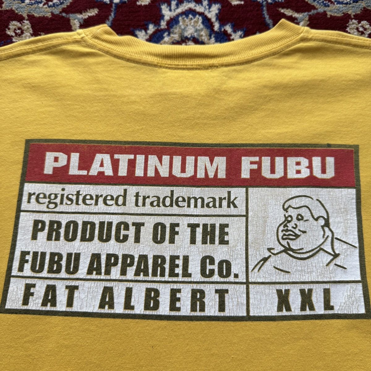 Fubu Vintage 2000s Platinum Fubu Fat Albert cartoon skater tee Size US XL / EU 56 / 4 - 2 Thumbnail
